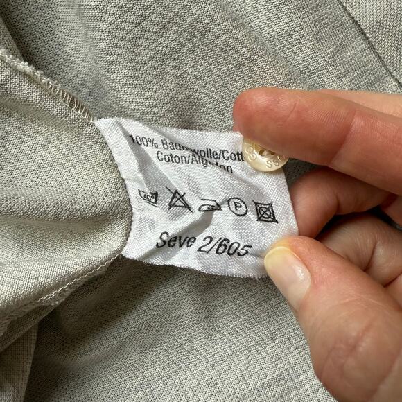 Hugo Boss Golf Cotton Polo Shirt Green Label Made in Italy Medium - Picture 8 of 8